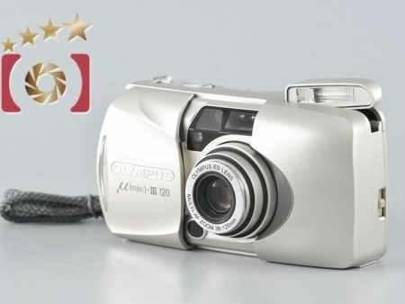 Very Good!! Olympus μ[mju:]-III 120 35mm Point & Shoot Film Camera Hot on Sale