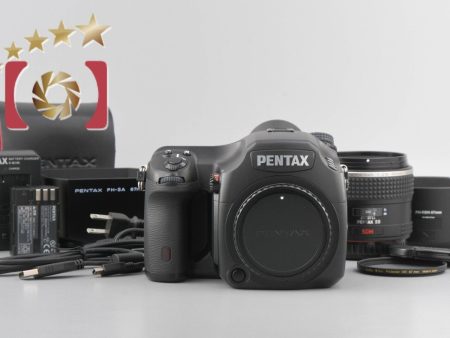 Pentax 645D 40.0 MP + SMC D FA 645 55mm f 2.8 AL IF SDM AW on Sale