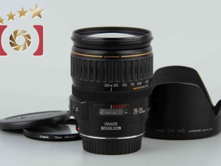 Very Good!! Canon EF 28-135mm f 3.5-5.6 IS USM Online Hot Sale