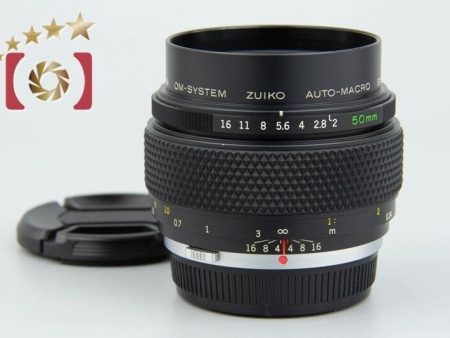 Olympus Zuiko AUTO-MACRO 50mm f 2 on Sale