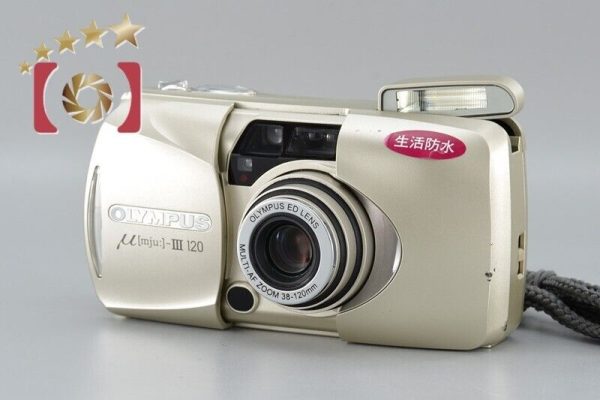 Very Good!! Olympus µ [mju]:-III 120 35mm Point & Shoot Film Camera Supply