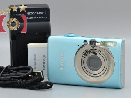 Very Good!! Canon IXY DIGITAL 110 IS Blue 10.0 MP Digital Camera Discount