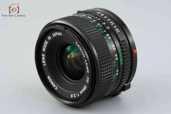 Very Good!! Canon New FD 28mm f 2.8 on Sale