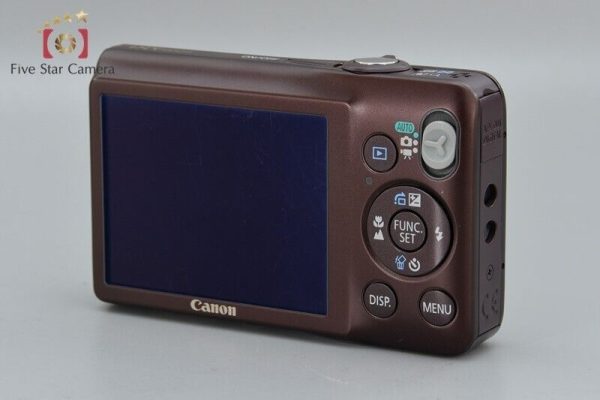 Very Good!! Canon IXY 200F Brown 12.1 MP Digital Camera Fashion