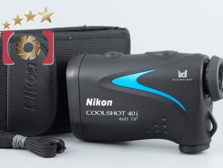 Near Mint!! Nikon COOLSHOT 40i Portable Laser Rangefinder for Golf For Discount