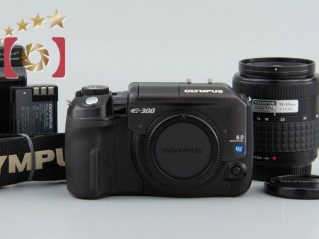 Olympus E-300 8.0 MP DSLR Camera + ZUIKO DIGITAL 14-45mm f 3.5-5.6 Online Hot Sale