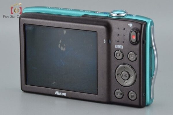 Very Good!! Nikon COOLPIX S3300 Blue 16.0 MP Digital Camera For Sale