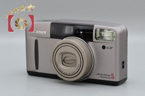 Very Good!! Canon Autoboy PANORAMA S 35mm Point & Shoot Film Camera Cheap