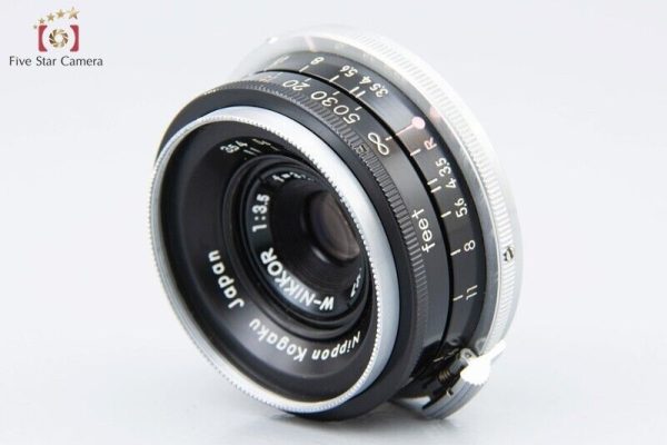 Very Good!! Nikon W-NIKKOR 35mm f 3.5 Nikon S Mount on Sale