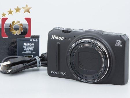 Nikon COOLPIX S9700 Precious Black 16.5 MP Digital Camera Discount