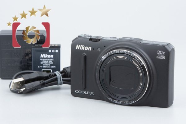 Nikon COOLPIX S9700 Precious Black 16.5 MP Digital Camera Discount