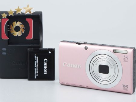 Excellent!! Canon PowerShot A2400 IS Pink 16.0 MP Digital Camera Cheap