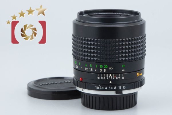 Very Good!! MINOLTA MC W.ROKKOR-HH 35mm f 1.8 Discount