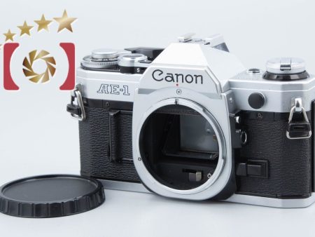 Canon AE-1 Silver 35mm SLR Film Camera Body Online Hot Sale