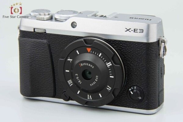 Very Good!! Fujifilm X-E3 Silver 24.3 MP + 7Artisans 18mm f 6.3 UFO Light Lens Online Hot Sale