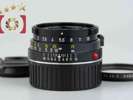 Very Good!! Minolta M-ROKKOR-QF 40mm f 2 Leica M Mount Online