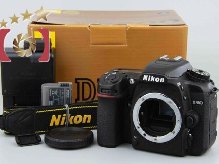 Very Good!! Nikon D7500 20.9 MP Digital SLR Camera Body w  Box For Sale