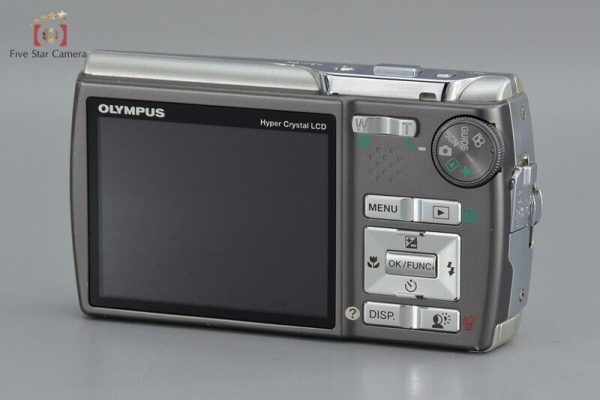 Very Good!! Olympus μ 830 Silver 8.0 MP Digital Camera For Sale