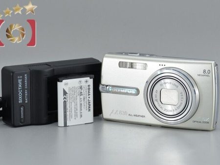 Very Good!! Olympus μ 830 Silver 8.0 MP Digital Camera For Sale