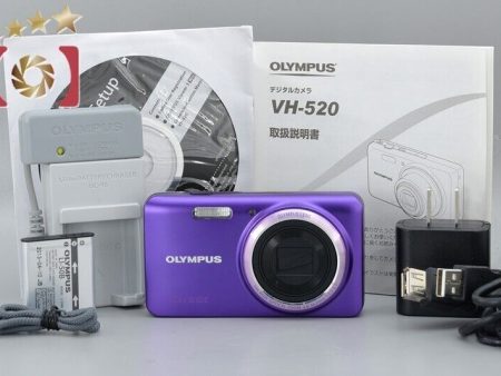 Very Good!! Olympus STYLUS VH-520 Purple 14.0 MP Digital Camera Discount