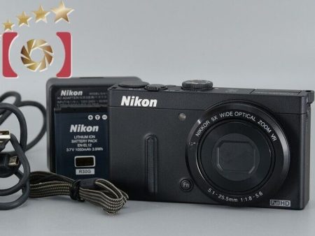 Very Good!! Nikon COOLPIX P330 Black 21.1 MP Digital Camera For Sale